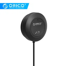 ORICO BCR02 USB Bluetooth приемник автомобильный комплект адаптер 4,1 беспроводной динамик аудио кабель бесплатно для iPhone громкой связи