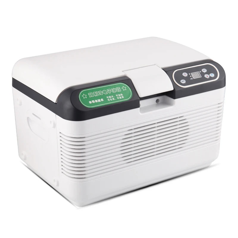 

12L Car Insulin Fridge Portable Refrigerator Interferon Insulin Pen Cooler Storage Box With Shoulder Strap for Car And Home