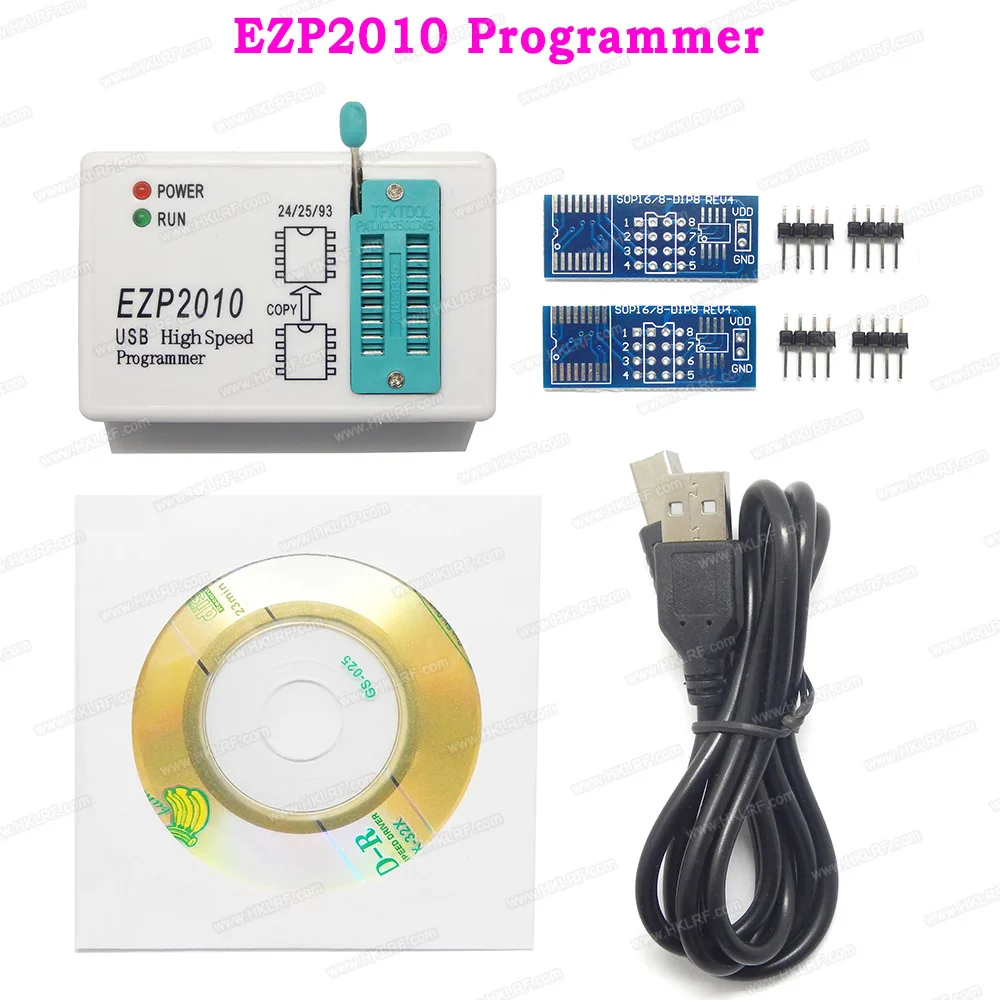 

EZP2010 EZP2019 EZP2013 High Speed USB SPI Programmer Support 24 25 93 EEPROM 25 EEPROM Flash BIOS Chip With 2 Adapters