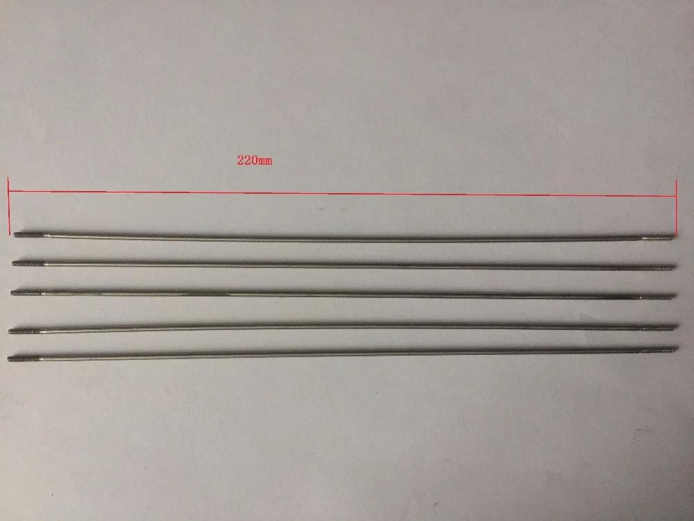 4 Pcs 152mm Flybar Rod For Align T-Rex Trex 250 Helicopter 