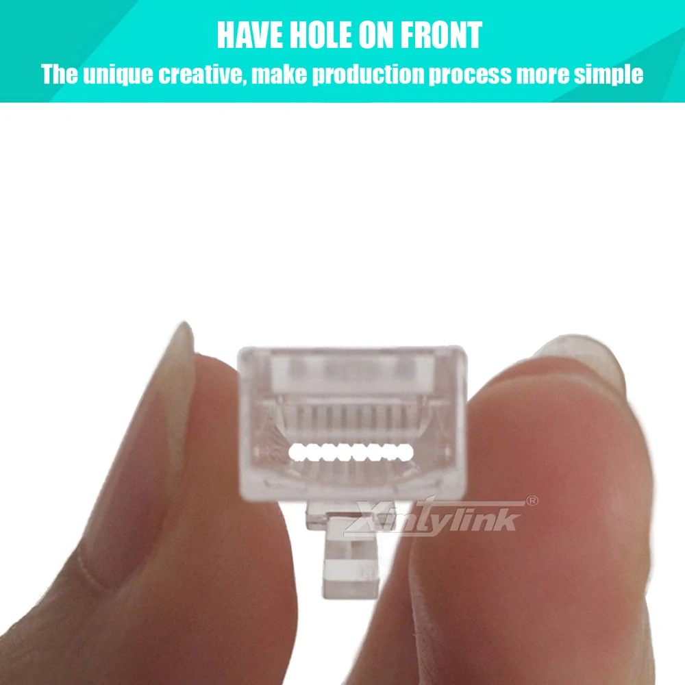 Conectores de terminais conector 8p8c unshielded Feature b : Rj45 Plug