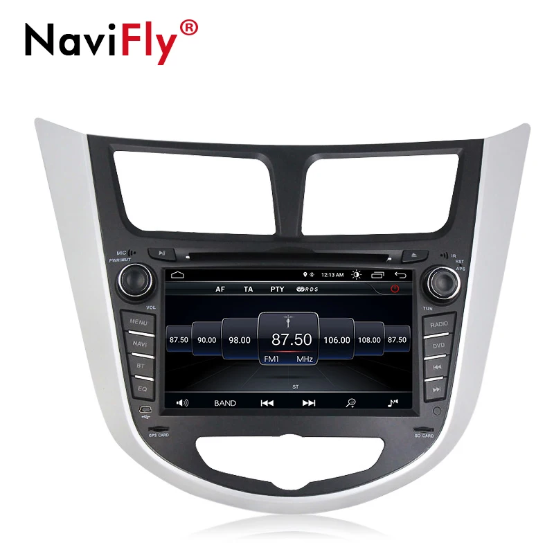 

New arrival !android 8.1 car GPS dvd player for Hyundai Solaris Verna Accent I25 wifi bluetooth Audio Radio Stereo Head Unit