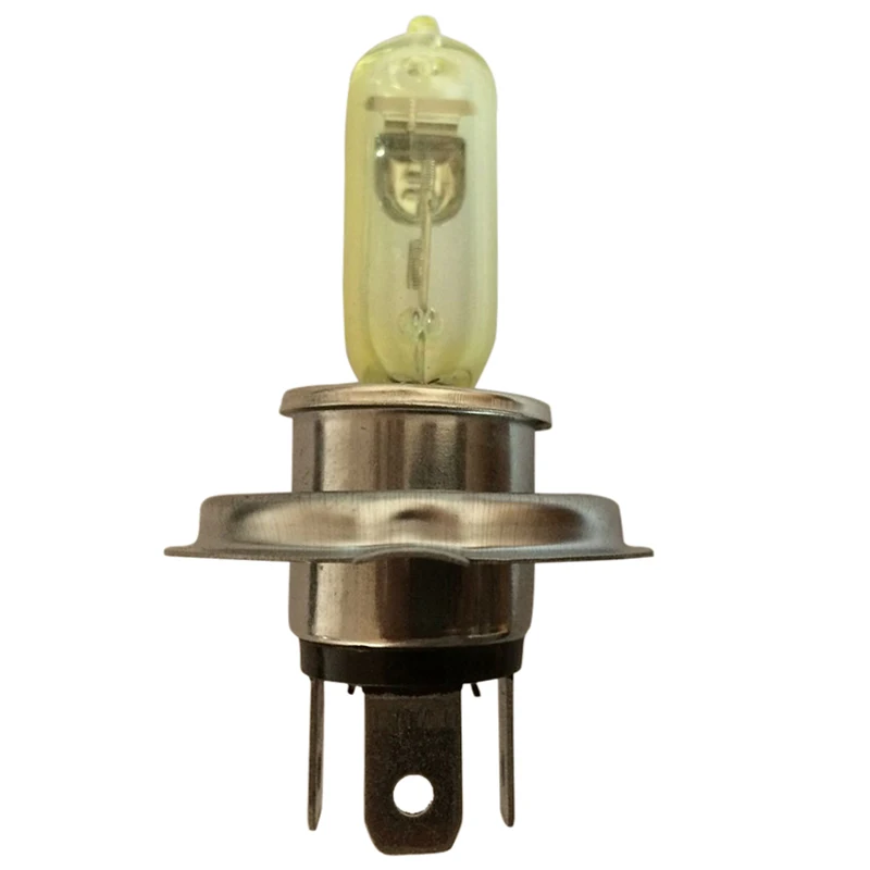 2 x H4 P43T 12V 100W/90W Yellow Auto Car Halogen Bulbs Lamps Headlight