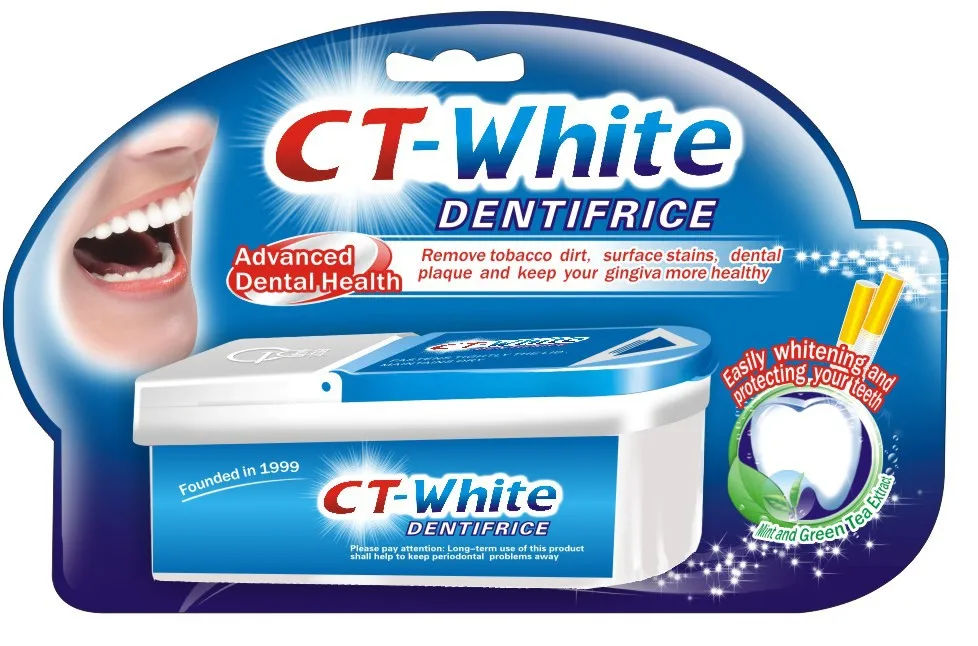 2013 CT white toothpaste brands teeth whitening product for oral care
