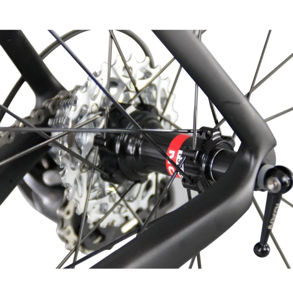 Cheap 2020 ican full carbon bike aero road bike carbon fiber bicycle for Professional race Force group carbon frame+wheels 15