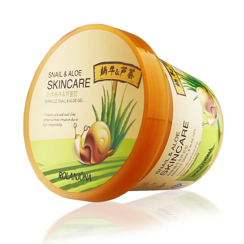 Snail Aloe Vera Gel Moisturizing Hydrating Repair Brighten Purify