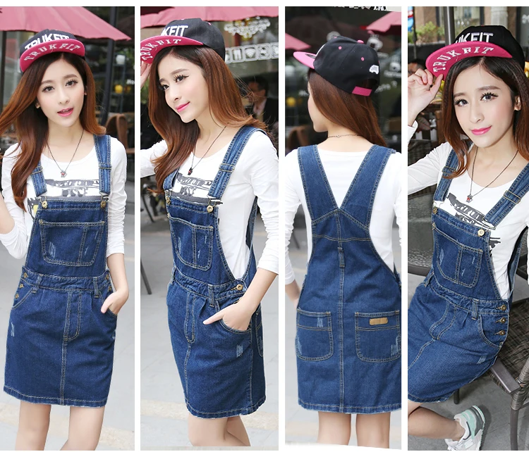 jean skirt jumpsuit