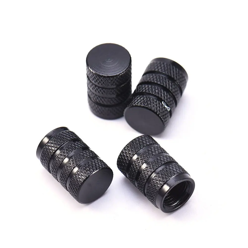 

4 Pcs/Pack Car Valve Cap Automobile Motorcycle Tire Aluminum Alloy Valve Cap Wheel Hub Valve Cover Valve Stem Caps Dust Covers