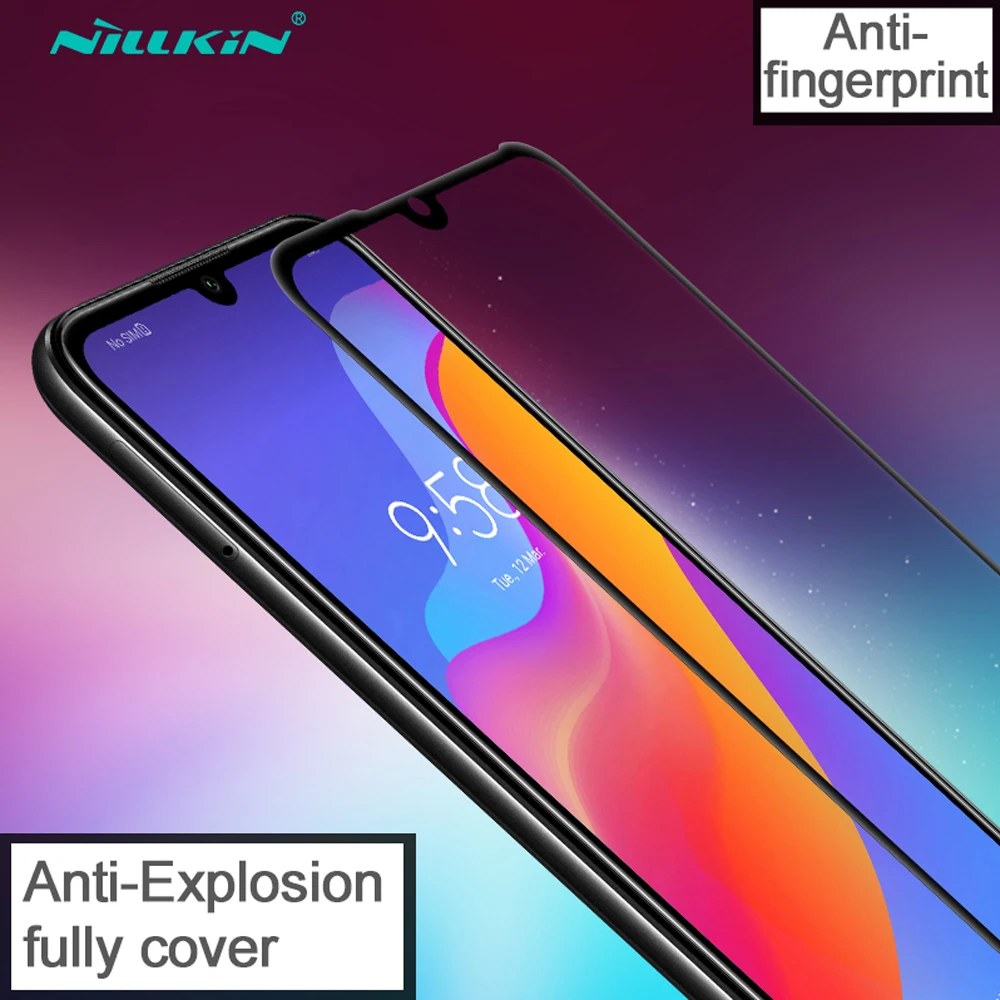 

Huawei Y6 2019 Glass Y6 Pro 2019 Tempered Glass Nillkin Screen Protector CP+ Full Glue Cover Glass For Huawei Y6 Pro 2019