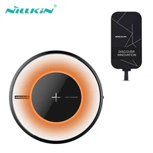 Nillkin Оригинальное Быстрое беспроводное зарядное устройство Qi зарядное устройство для samsung Galaxy ys9 S8 S7 S6 Qi Беспроводное зарядное устройство для iphonefor xiaomi mi