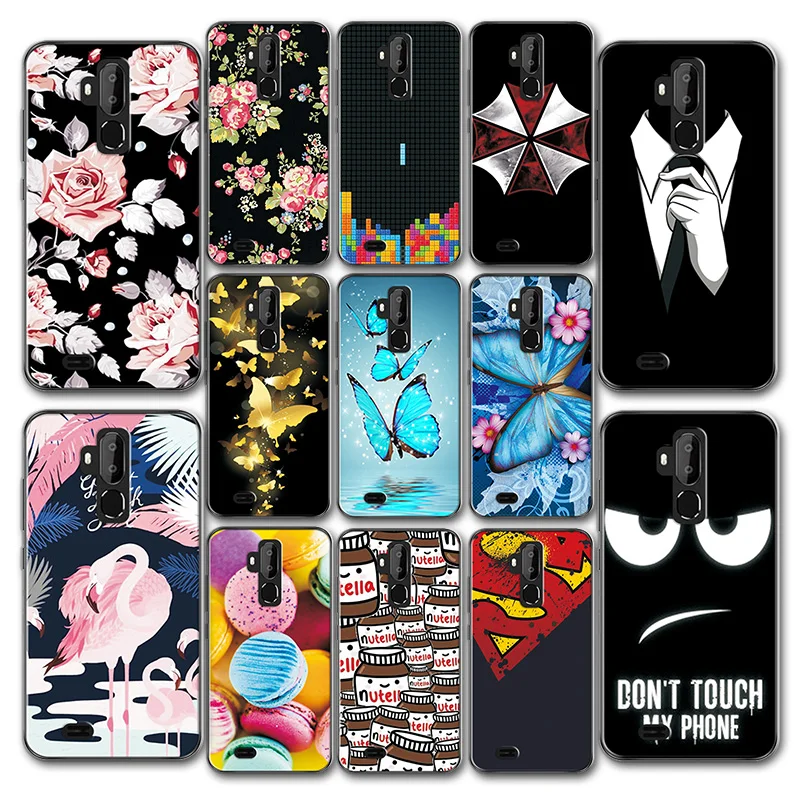 

For Oukitel C12 Pro Case Cover Oukitel C12 Pro 2018 6.18" Soft Silicon TPU Various Back Coque For Oukitel C12 Pro Case Fundas