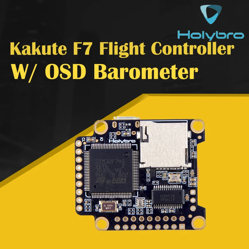 

Holybro Kakute F7 STM32F745 Flight Controller W/ OSD Barometer for RC FPV Racing Drone