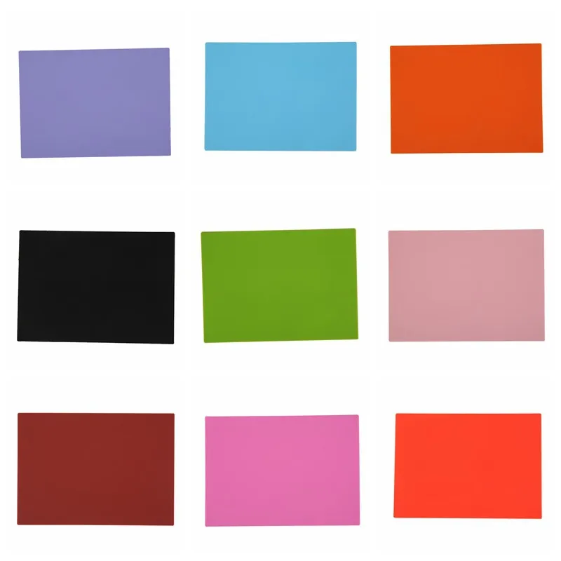 1 قطعة سيليكون سادة طاولة الطعام تحديد الموقع أدوات المائدة المطبخ الخبز كوستر القهوة الشاي مكان حصيرة