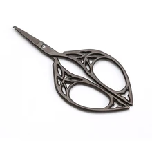 Изысканные портновские ножницы, инструмент, винтажные антикварные швейные ножницы, ручная работа, сделай сам, художественные швейные принадлежности, тканевые режущие ножницы, ручные инструменты