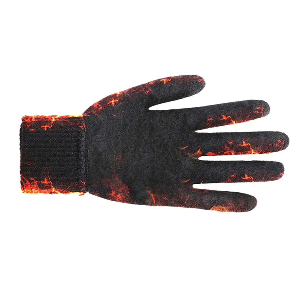 

Perimedes Men Women Winter Thermal skiing glove girls mens Screen Gloves Outdoor Knit Warm Sport Ski breathable Gloves#y10