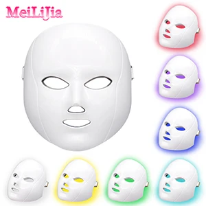 

7 color LED facial mask beauty instrument