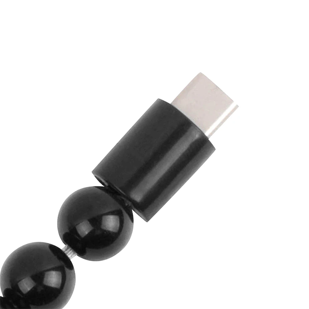 USB зарядный браслет с бусинами ET переносной usb кабель для зарядки телефонов iPhone Type