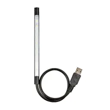 Flexible USB 10 LED Neck Light Lamp For Keyboard Reading Notebook Laptop PC Mac