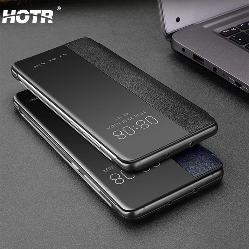 

P30 Free Answer Smart Phone Case for Huawei P30 Pro Genuine Leather Case for Huawei P30 Pro Full Protect Flip Awaken Sleep Cover