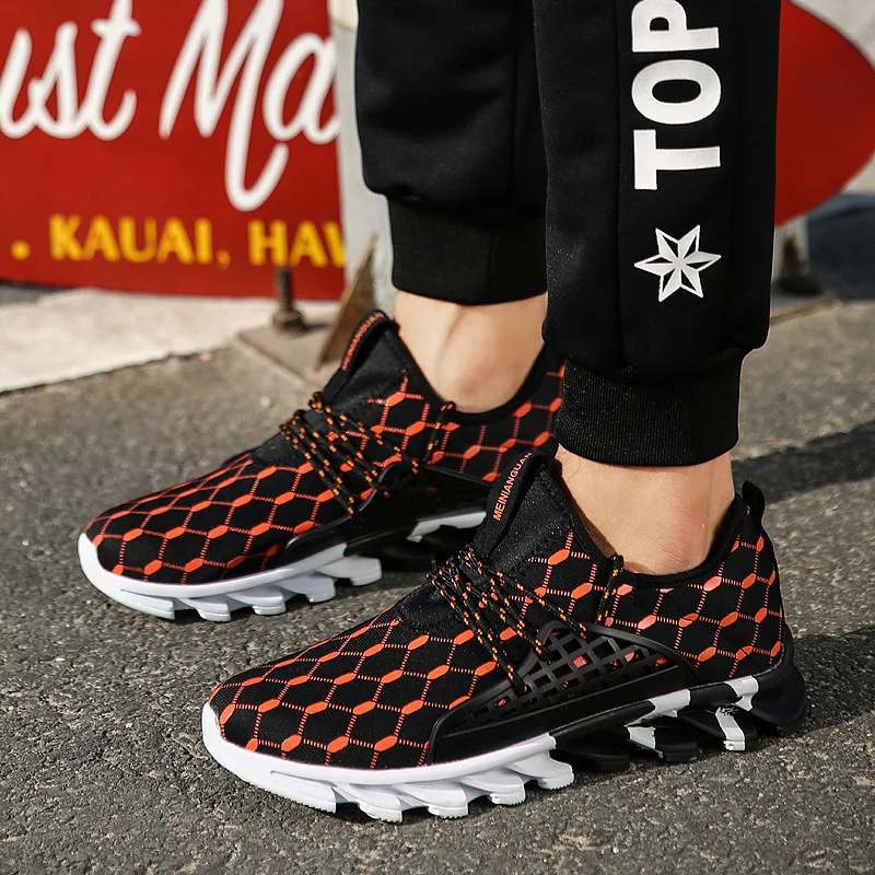 

Joker casual men's shoes men's large size sports shoes mesh breathable running shoes