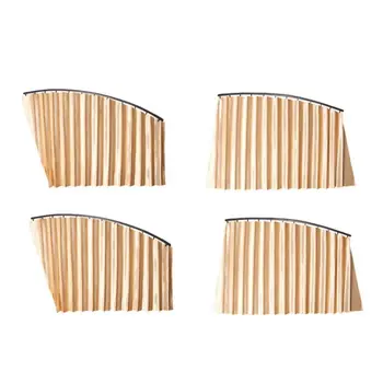 

Car Window Magnetic Track Car Curtain Hanging Magnetic Adsorption Universal Car Sunshade 4Pcs