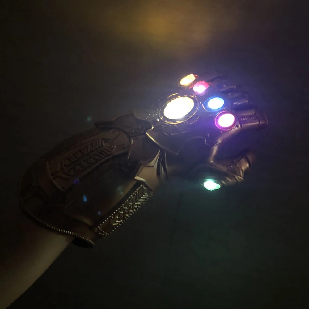 Горячие Мстители 4 перчатки Таноса Бесконечность перчатка Железный человек Халк перчатки руки Мстители костюм супергероя Косплей Опора латексная маска