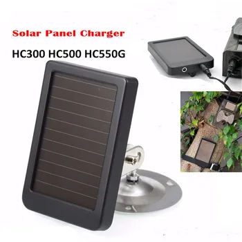 

Outdoor Solar Panel Charger US/EU Plug Hunting Trail Camera Charger For Suntek HC-300M HC300 HC-500M HC700 Series Hunt Camera