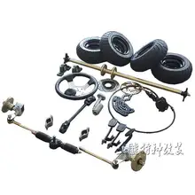 GO KART картинг ATV UTV тормозного диска звездочки 100 см задняя ось руля суставы колеса тяг с 6 дюймов шины колеса