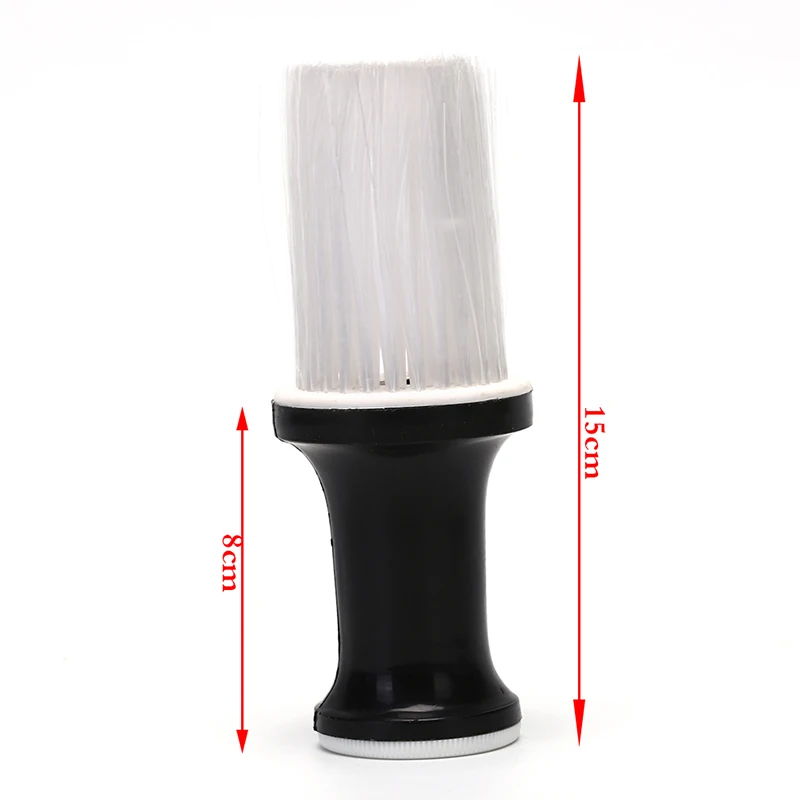 Herramienta de limpieza para peluquería, peluquería, afeitado, cepillo suave, peine para el cuello