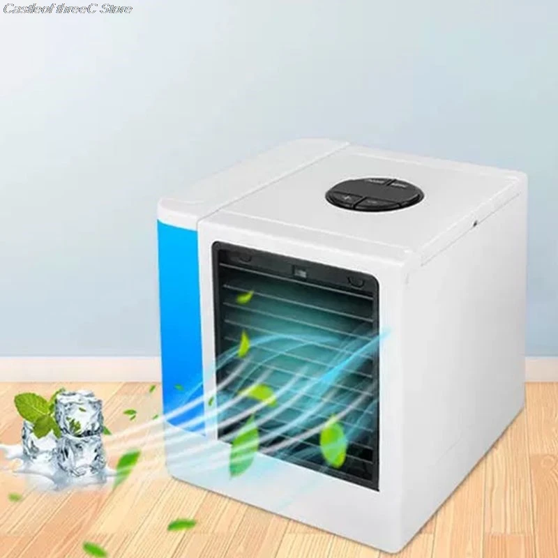 

Portable USB Air Conditioner Humidifier Purifier Light Air Cooling Fan Air Cooler for Office Home Desktop