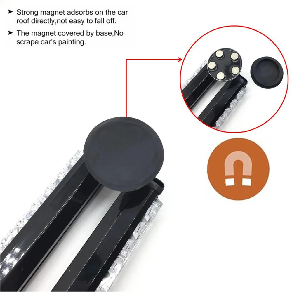 Светодиодный аварийный стробоскоп с обеих сторон 12 в пост. Тока 6*6 дюймов|light