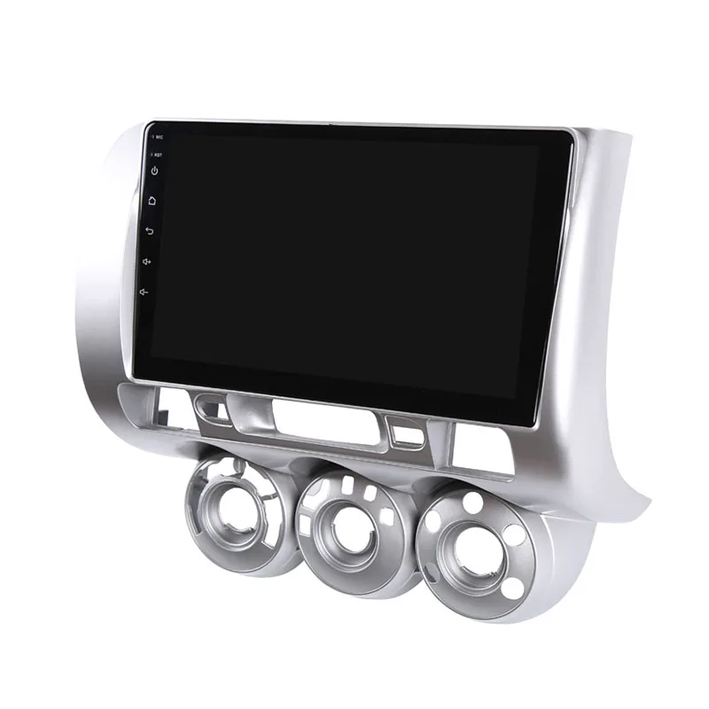 Discount 9" 2+32G 2.5D IPS Android 8.1 Car DVD Multimedia Player GPS For honda Fit jazz 2004 2005 2006 2007 audio radio stereo navigation 5