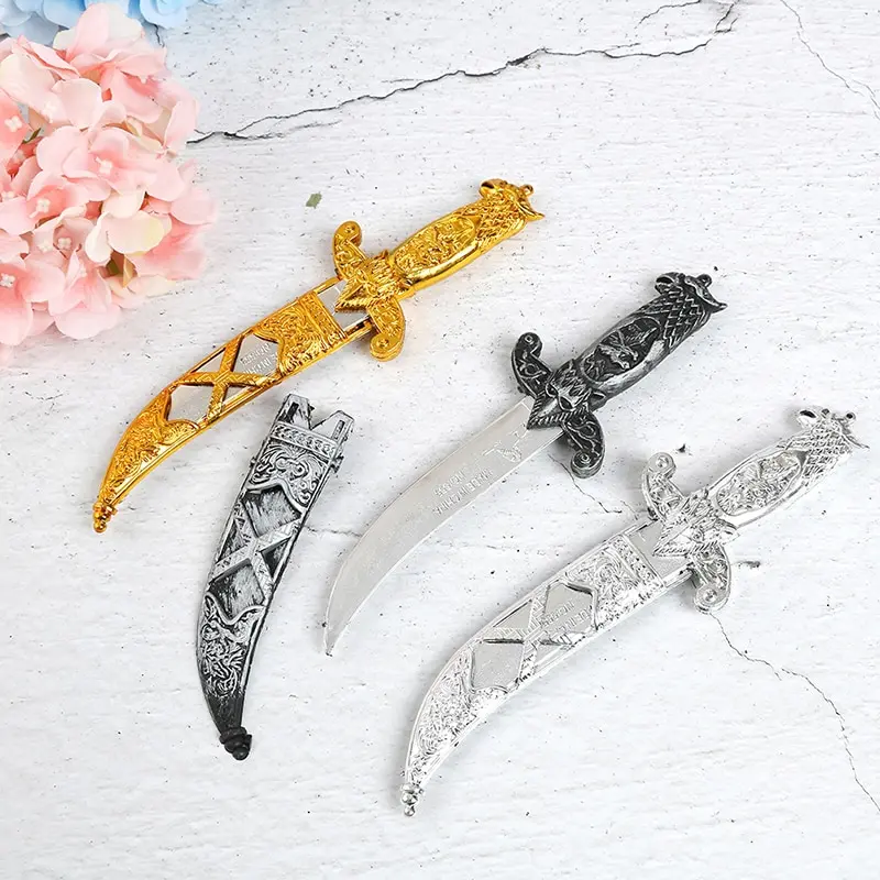 22*6cm Plastic Swords DIY Small Phoenix Knife Toy Halloween Party Toy
