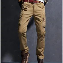 Для мужчин s брюки карго мужские Камуфлированные штаны, милитари хлопковые брюки Повседневная Удобная хлопковая куртка карман брюки Camo Joggers хлопковые гибкие