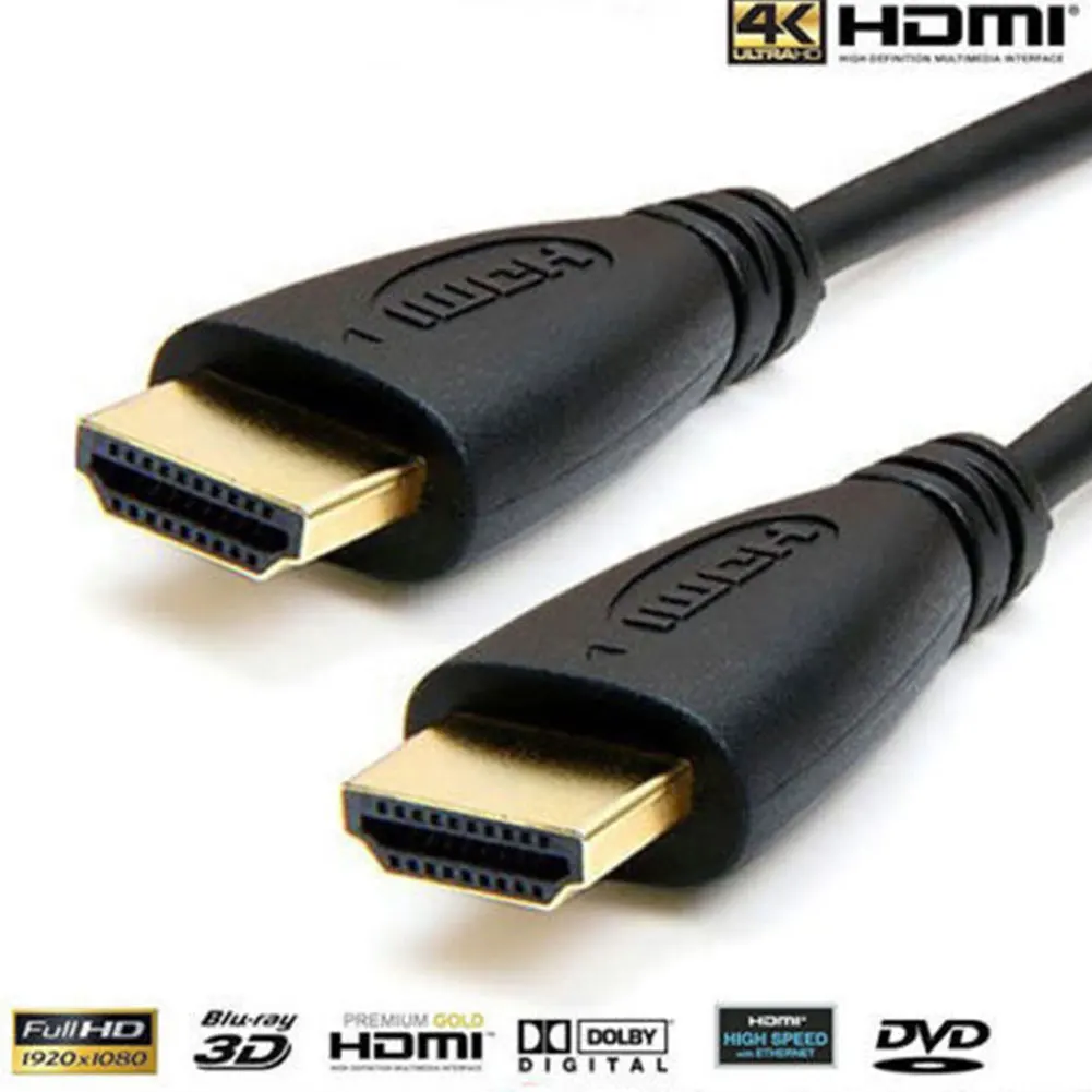 2018 Top 1m Высокоскоростной V1.4 1080P штекер Штекер кабель HDMI для HD TV LCD
