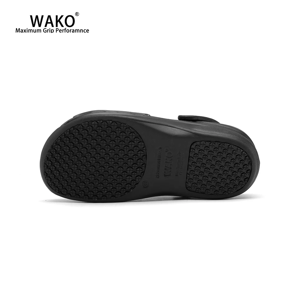 WAKO Chef Shoes Men Non-Slip Restaurant Kitchen Working Shoes Waterproof Safety Anti-Skid Hotel Cook Shoes Slip On Clogs 9018 WAKO Chef Shoes Men Non-Slip Restaurant Kitchen Working Shoes Waterproof Safety Anti-Skid Hotel Cook Shoes Slip On Clogs 9018