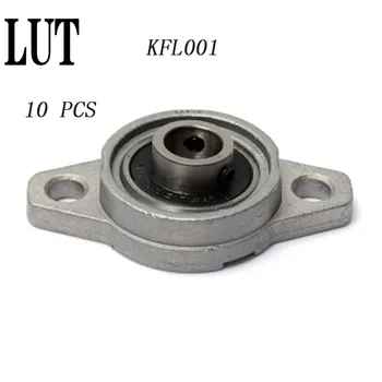

5PCS/10PCS High quality KFL001 K001 KF001 12mm Bore Diameter FL001 Pillow Block Bearing Flange Rhombic Bearings