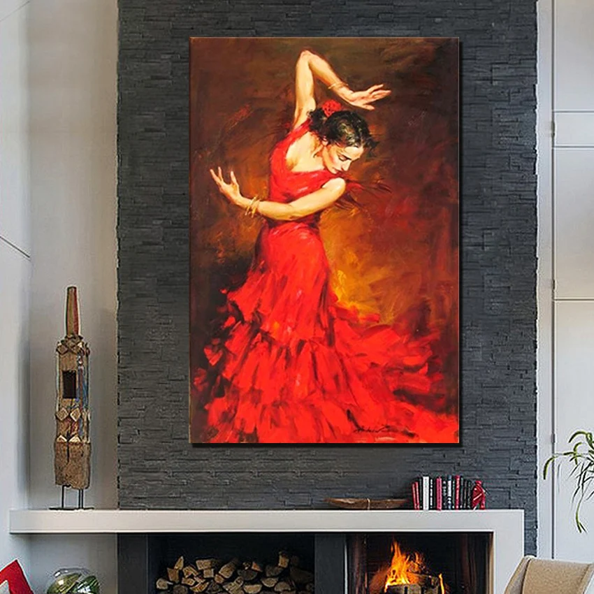 Buy Wholesale Handpainted character Oil Painting Latin