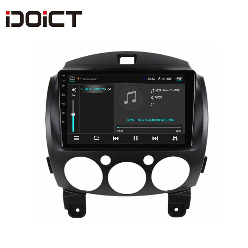 Perfect IDOICT Android 8.1 Car DVD Player GPS Navigation Multimedia For Mazda 2 Radio 2007-2012 car stereo wifi 4 Perfect IDOICT Android 8.1 Car DVD Player GPS Navigation Multimedia For Mazda 2 Radio 2007-2012 car stereo wifi 4