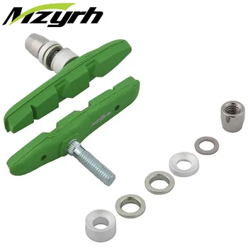 

1Pair MTB Mountain Road Bicycle Cycling Folding Bike V Brake Pads Holder Rubber Blocks C Clamp Durable Parts Top Sale