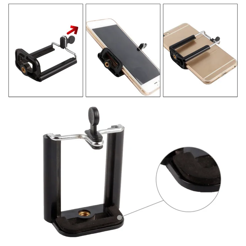 

Practical Holder Mount Tripod Adapter Monopod Bracket HIgh Quality Durable Handful Fit For Mobile Phone Camera Smartphone#296068