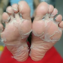 

8pairs/lot Super Exfoliating Foot Socks Pedicure Sosu Sock Peeling Cuticle Dead Skin Feet Mask protector Moisturizing MR065