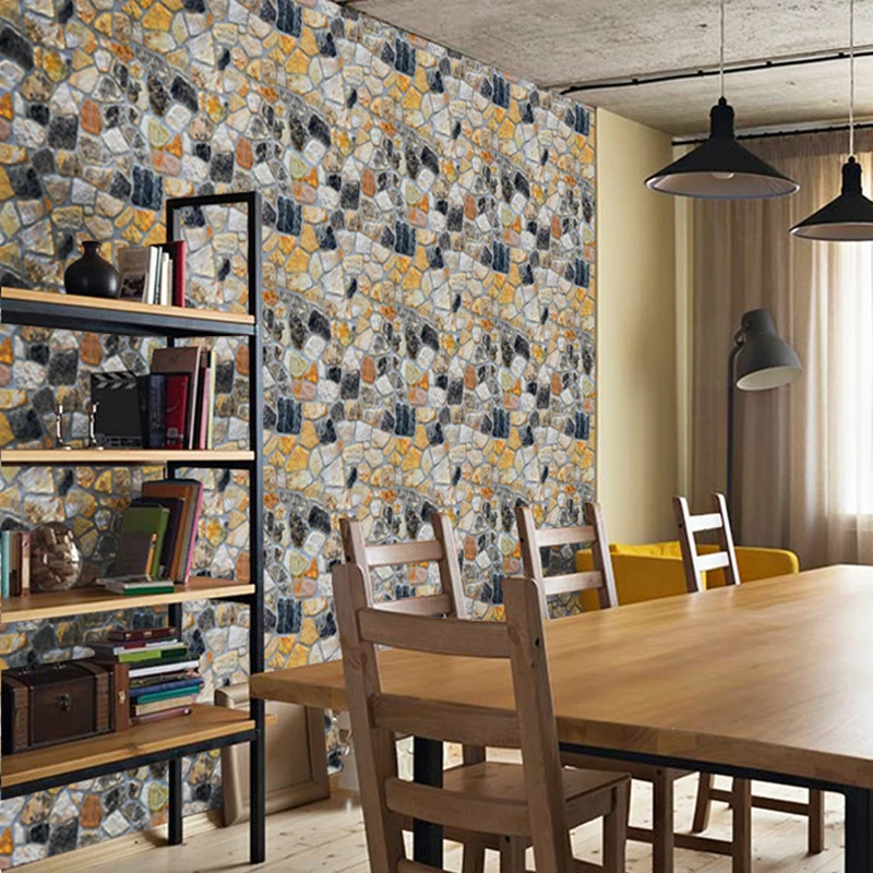 Creative Kitchen Wall Stickers Home Decor Living Room Self Adhesive Wallpaper PVC Waterproof Stone Wallpapers Brick Bedroom Creative Kitchen Wall Stickers Home Decor Living Room Self Adhesive Wallpaper PVC Waterproof Stone Wallpapers Brick Bedroom