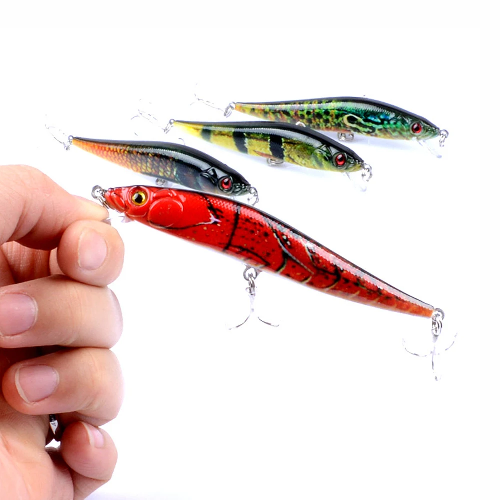 

Fulljion 10cm 10g Fishing Lures Painting Series Minnow Quality Professional Baits Crankbaits Artificial Hard Lure Pesca