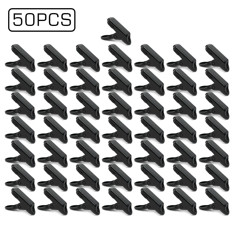 Tent Clip Accessories Plastic Awning Clamp Tarp Canopy Hangers Camping 0.4cm Hole Diameter