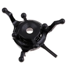 Placa de swash palstic preta swash para xk k110 wltoys v977 v966 rc helicóptero rc peças reposição brinquedos controle