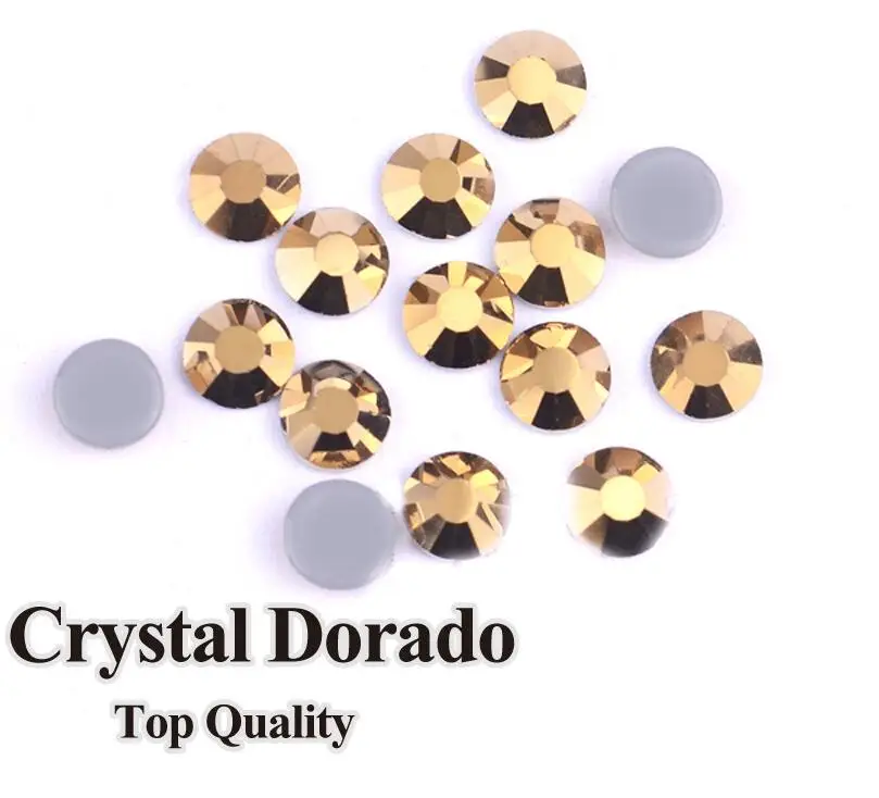 Украшения для дизайна ногтей Кристалл Dorado AAA высококачественное стекло стразы