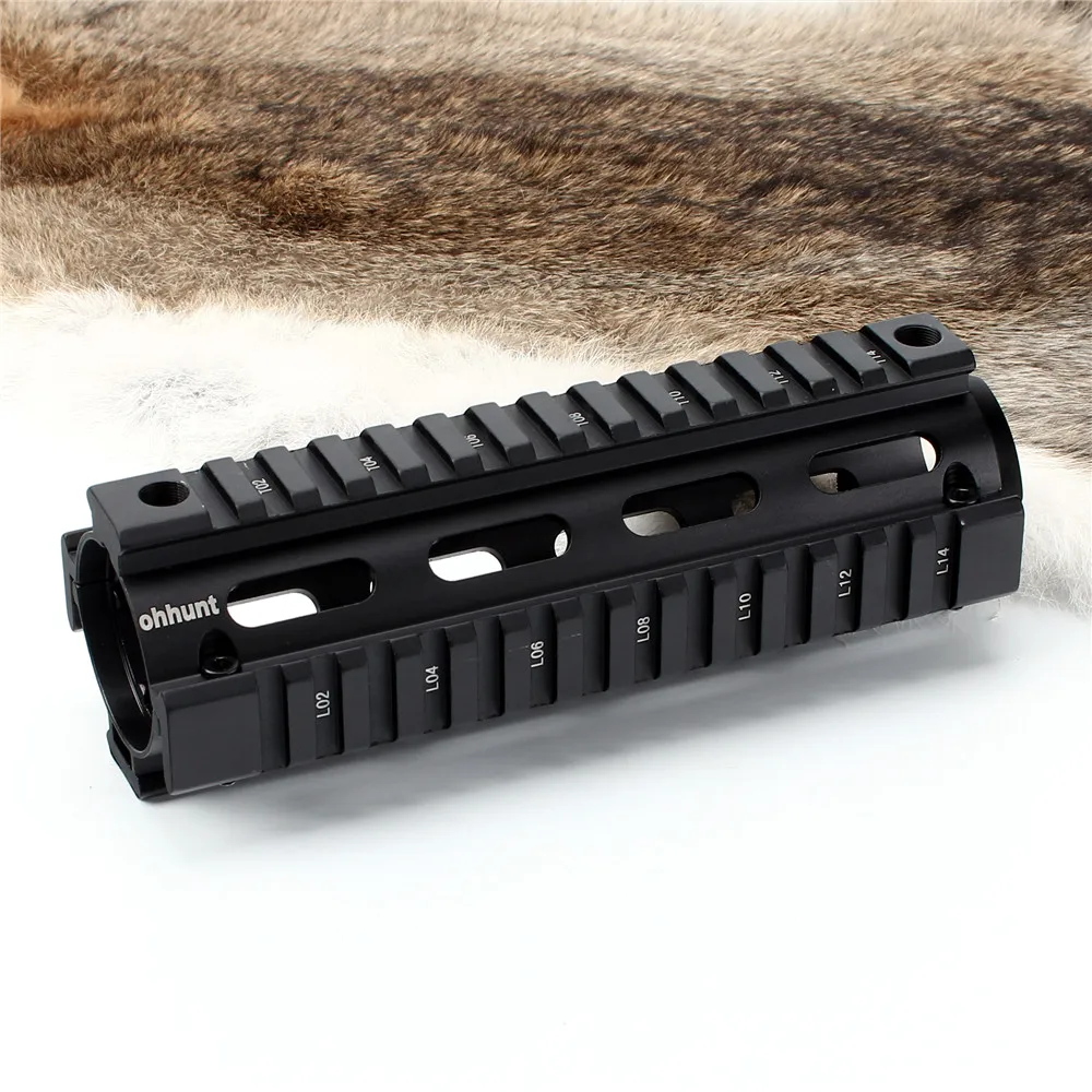 Ohhunt охотничьи Тактические AR 15 M16 винтовки 6 75 &quotКарабин Длина 2 шт падение в Quad Rail