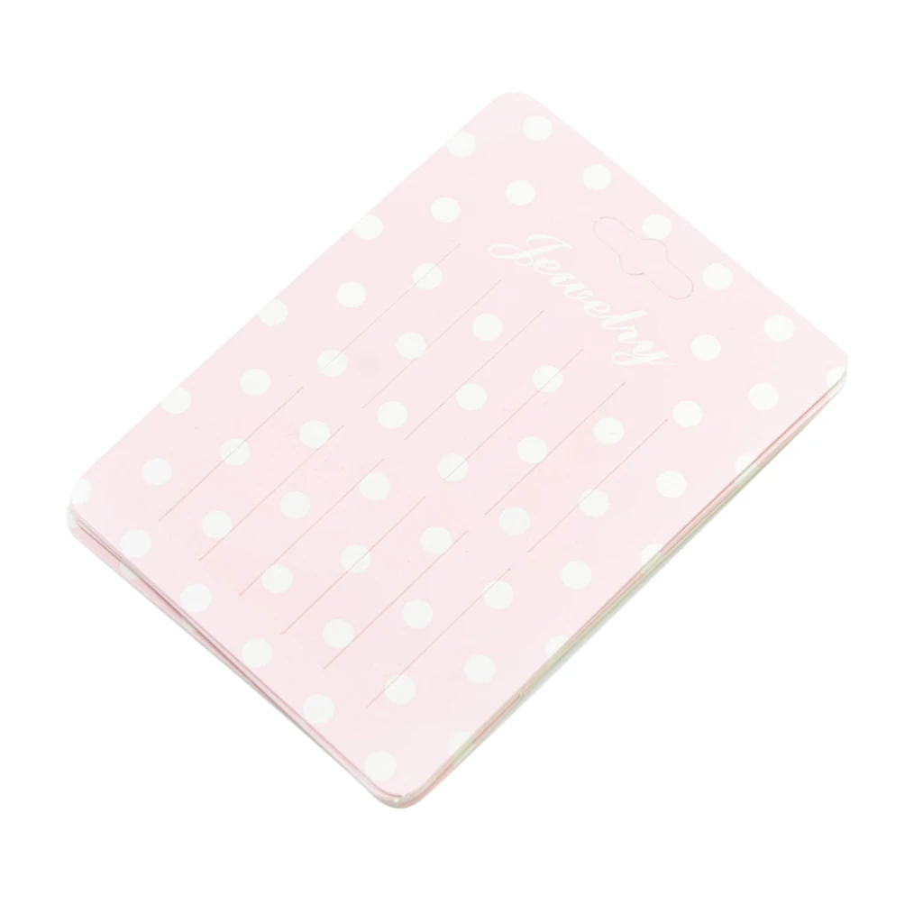 20pcs Rectangle Paper Blank Kids Women Hair Bow Hair Clip Band Barrette Hair Accessories Jewelry Packaging Display Cards