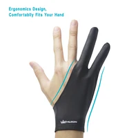 Huion Anti-fouling Drawing Glove for Graphics Tablet Pen Monitor Digital Drawing Tablet Light Box Tracing Board Free Size 1 PC - Image 3